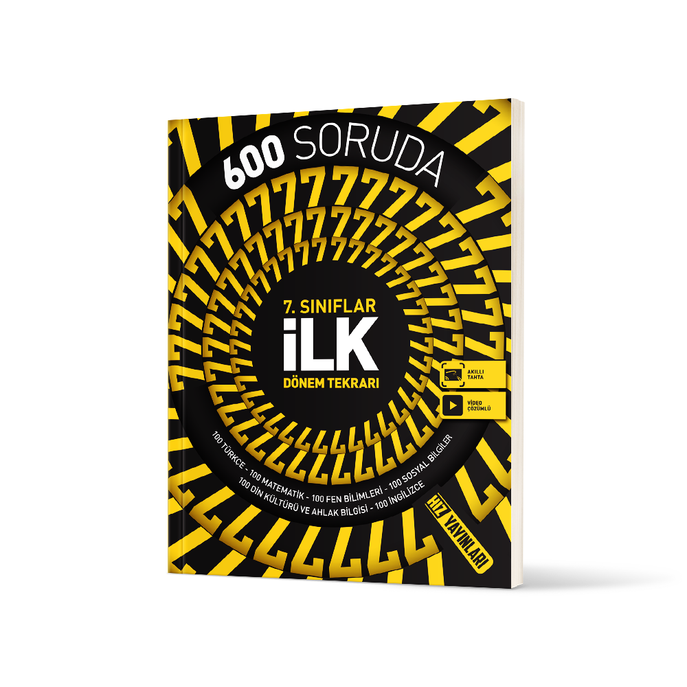 600 Soruda 7. Sınıflar İlk Dönem Tekrarı