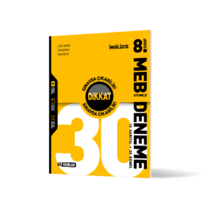 8. Sınıf İngilizce 30’lu Deneme