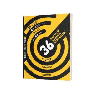 8. Sınıf Matematik 36 Haftalık Kazanım Denemeleri