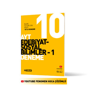 AYT 10’lu Edebiyat Sosyal Bilimler Deneme