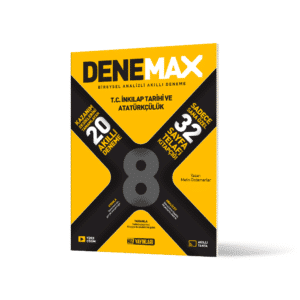DENEMAX 8. Sınıf İnkılap Tarihi 20’li Akıllı Deneme